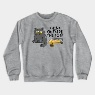 THINK OUTSIDE THE BOX Crewneck Sweatshirt